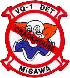 Fleet Air Reconnaissance Squadron 1 (VQ-1) Detachment Misawa
Established as Special Electronic Search Project in Oct 1951. Redesignated Detachment Able, Airborne Early Warning Squadron ONE (VW-1) on 12 May 1953. Reorganized as Detachment Able, Airborne Early Warning Squadron THREE (VW-3) on 1 Jun 1954. Redesignated Electronic Countermeasures Squadron ONE (VQ-1) on 1 Jun 1955; Fleet Air Reconnaissance Squadron ONE (FAIRECONRON ONE) in Jan 1960-.

Lockheed EP-3E Aries II

