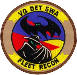 Fleet Air Reconnaissance Squadron 1 (VQ-1) Detachment Southwest Asia
Established as Special Electronic Search Project in Oct 1951. Redesignated Detachment Able, Airborne Early Warning Squadron ONE (VW-1) on 12 May 1953. Reorganized as Detachment Able, Airborne Early Warning Squadron THREE (VW-3) on 1 Jun 1954. Redesignated Electronic Countermeasures Squadron ONE (VQ-1) on 1 Jun 1955; Fleet Air Reconnaissance Squadron ONE (FAIRECONRON ONE) in Jan 1960-.

Lockheed EP-3E Aries II

