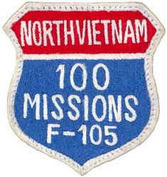 Republic F-105 Thunderchief 100 Missions North Vietnam
Made in Thailand
