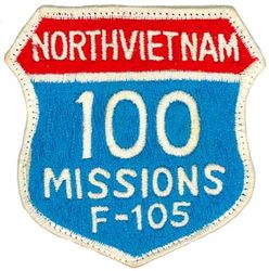 Republic F-105 Thunderchief 100 Missions North Vietnam
Made in Thailand 
