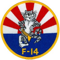 Fighter Squadron 111 (VF-111) F-14 Tomcat
VF-111 "Sundowners"
1977-1995
Established as VA-156 on 4 Jun 1956; VF-111 20 Jan 1959-30 Sep 1995. The day after the disestablishment of the first VF-111, VA-156 assumed VF-111's designation.
Grumman F-14A Tomcat

