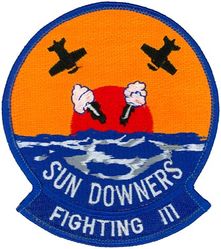Fighter Squadron 111 (VF-111)
VF-111 "Sundowners"
1977-1995
Established as VA-156 on 4 Jun 1956; VF-111 20 Jan 1959-30 Sep 1995. The day after the disestablishment of the first VF-111, VA-156 assumed VF-111's designation.
Grumman F-14A Tomcat
