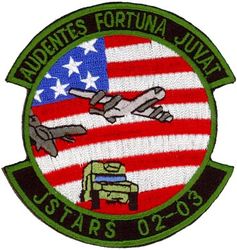 Joint Surveillance Target Attack Radar System Initial Qualification Training Class 2002-03
