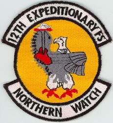 12th Expeditionary Fighter Squadron Operation NORTHERN WATCH
