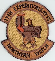 12th Expeditionary Fighter Squadron Operation NORTHERN WATCH
Keywords: desert