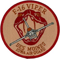 124th Fighter Squadron F-16 
Keywords: desert