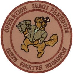 125th Fighter Squadron Operation IRAQI FREEDOM
Keywords: desert