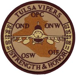 125th Expeditionary Fighter Squadron Operation PROVIDE COMFORT, NEW DAWN, NORTHERN WATCH,SOUTHERN WATCH and IRAQI FREEDOM 
Keywords: desert
