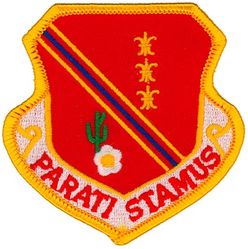 127th Tactical Fighter Wing (REPRODUCTION)
Translation: PARATI STAMUS = We Stand Ready
 
Sold by the Selfridge Museum.
 
