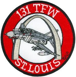 131st Tactical Fighter Wing F-4
Commemorative patch not used by unit.
