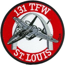 131st Tactical Fighter Wing F-15
Commercial patch from AIR, not used by unit.
