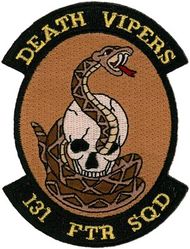 131st Fighter Squadron 
Keywords: desert