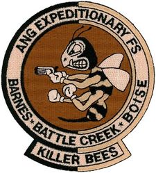 Air National Guard A-10 Expeditionary Fighter Squadron Operation SOUTHERN WATCH 2000
The ANG Expeditionary Fighter Squadron was made from personnel and aircraft from the 104th Fighter Wing, 110th Fighter Wing & 124th Wing. All home stations started with the letter "B", thus "Killer Bees".
Keywords: desert