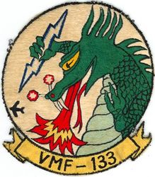 Marine Fighter Squadron 133 (VMF-133)
VMF-133 "Dragons"
Late 1950's
