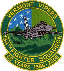 134th Fighter Squadron 20th F-16 Anniversary
