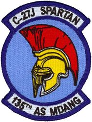 135th Airlift Squadron C-27J
