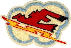 136th Fighter-Interceptor Squadron
Constituted 482nd Bombardment Squadron (Dive) on 3 Aug 1942. Activated on 10 Aug 1942. Redesignated: 503rd Fighter-Bomber Squadron on 10 Aug 1943; 503rd Fighter Squadron on 30 May 1944. Inactivated on 7 Nov 1945. Redesignated 136th Fighter Squadron, and allotted to NY ANG, on 24 May 1946. 136th Fighter Squadron (SE) extended federal recognition on 8 Dec 1948. Redesignated: 136th Fighter Interceptor Squadron on 1 Mar 1951; 136th Tactical Fighter Squadron on 10 Nov 1958; 136th Fighter Interceptor Squadron on 15 Jun 1971; 136th Fighter Squadron on 15 Mar 1992; 136th Air Refueling Squadron in Mar 1994; 136th Airlift Squadron on 1 Apr 2008-.

Emblem approved on 7 Aug 1951.

