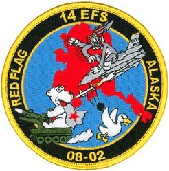 14th Expeditionary Fighter Squadron Exercise RED FLAG ALASKA 2008-02
