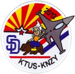 148th Fighter Squadron San Diego Deployment 2012
