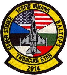 148th Fighter Wing Exercise SABER STRIKE, BALTIC OPERATIONS (BALTOPS) and THRACIAN STAR 2014
THRACIAN STAR, 25 May 25 4 June 2014 at Graff Ignatievo AFS, Bulgaria.
BALTIC OPERATIONS (BALTOPS) and SABER STRIKE, 9-20 June 2014 at Amari Air Base, Estonia.
