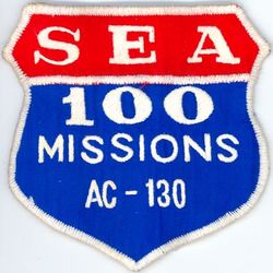 16th Special Operations Squadron AC-130 100 Missions Southeast Asia
