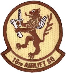 16th Airlift Squadron
Keywords: desert