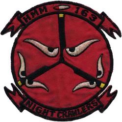 Marine Medium Helicopter Squadron 163 (HMM-163)
HMM-163 "Evil Eyes"
1970'S
