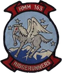 Marine Medium Helicopter Squadron 163 (HMM-163)
HMM-163 "Ridge Runners"
1980'S
