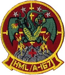 Marine Light Attack Helicopter Squadron 167 (HML/A-167)
HML/A-167 "Warriors"
1987
Bell AH-1 Cobra 
