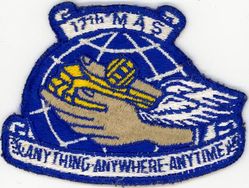 17th Military Airlift Squadron 
Constituted as the 17th Air Corps Ferrying Squadron on 18 Feb 1942. Activated on 27 Apr 1942. Redesignated the 17th Transport Squadron on 19 Mar 1943. Disbanded on 31 Oct 1943. Reconstituted, and redesignated the 17th Air Transport Squadron, Medium on 22 Mar 1954. Activated on 18 Jul 1954. Redesignated the 17th Air Transport Squadron, Heavy on 18 Jun 1958; 17th Military Airlift Squadron on 8 Jan 1966. Inactivated on 8 Apr 1969. Activated on 1 Aug 1987. Redesignated the 17th Airlift Squadron on 1 Oct 1991. Inactivated on 25 June 2015.
