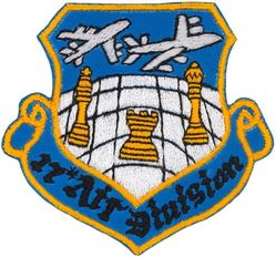 17th Air Division 
Unofficial/unapproved modified design, replacing the missile from the 17 AD's previous mission with two aircraft.
