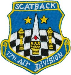 17th Air Division Scatback
Scatback, the in-theater classified courier airlift system, transported elements of the daily HQ 7th Air Force FRAG order, pre-strike/gun camera/BDA photos, Intel papers, official mail, small cargo and passengers using T-39 aircraft. Scatback also provide DV/VIP combat airlift throughout the SEA theater of operation. Thai made. 
