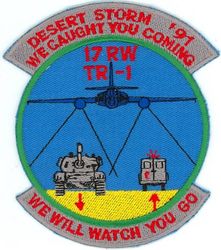 17th Reconnaissance Wing Operation DESERT STORM
