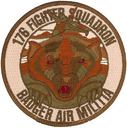 176th Fighter Squadron F-16
Keywords: desert