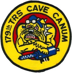179th Tactical Reconnaissance Squadron
Translation: CAVE CANUM = Beware of the Dog
