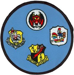 18th Tactical Fighter Wing Gaggle
Gaggle: 44th Tactical Fighter Squadron, 67th Tactical Fighter Squadron, 15th Tactical Reconnaissance Squadron & 12th Tactical Fighter Squadron. 
