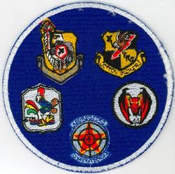 18th Tactical Fighter Wing Gaggle
Gaggle: 15th Tactical Reconnaissance Squadron, 44th Tactical Fighter Squadron, 26th Aggressor Squadron, 67th Tactical Fighter Squadron & 12th Tactical Fighter Squadron. 
