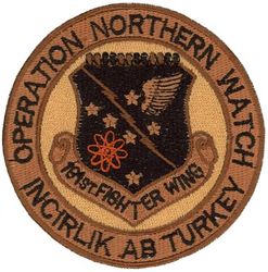 181st Fighter Wing Operation NORTHERN WATCH
Keywords: desert