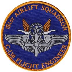 181st Airlift Squadron C-130 Flight Engineer
