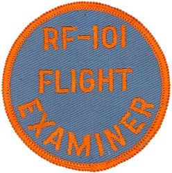 Tactical Air Command RF-101 Voodoo Flight Examiner
