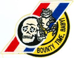 Fighter Squadron 2 (VF-2) F-14 Tomcat
Established as Fighter Squadron TWO (VF-2) "Bounty Hunters" on 14 Oct 1972. Redesignated Strike Fighter Squadron TWO (VFA-2) on 1 Jul 2003-.

Grumman F-14A/D Tomcat, 1972-2003

17 Sep 1974-20 May 1975, USS Enterprise (CVAN-65), CVW-14, F-14A	
30 Jul 1976-28. March 1977, USS Enterprise (CVAN-65), CVW-14, F-14A	
4 Apr 1978-30 Oct 1978, USS Enterprise (CVAN-65), CVW-14	F-14A	
10 Sep 1980-5 May 1981, USS Ranger (CV-61), CVW-2, F-14A	
7 Apr 1982-18 Oct 1982, USS Ranger (CV-61), CVW-2, F-14A	
13 Jan 1984-1 Aug 1984, USS Kitty Hawk (CV-63), CVW-2, 	F-14A	
18 Aug 1986-20 Oct 1986, USS Ranger (CV-61), CVW-2, F-14A	
2 Mar 1987-29 Apr 1987, USS Ranger (CV-61), CVW-2, F-14A	
14 Jul 1987-30 Dec 1987, USS Ranger (CV-61), CVW-2, F-14A	
24 Feb 1989-24 Aug 1989, USS Ranger (CV-61), CVW-2, F-14A	
8 Dec 1990-8 Jun 1991, USS Ranger (CV-61), CVW-2, F-14A	
1 Aug 1992-31 Jan 1993, USS Ranger (CV-61), CVW-2, F-14A	
6 May 1994-30 Jun 1994, USS Constallation (CV-64), CVW-2, F-14D	
10 Nov 1994-10 May 1995, USS Constallation (CV-64), CVW-2, F-14D	
1 Apr 1997-1 Oct 1997, 	USS Constallation (CV-64), CVW-2, F-14D	
18 Jun 1999-18 Dec 1999, USS Constallation (CV-64), CVW-2, F-14D	
16 Mar 2001-15 Sep 2001, USS Constallation (CV-64), CVW-2, F-14D	
2 Nov 2002-2 Jun 2003, 	USS Constallation (CV-64), CVW-2, F-14D

