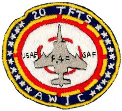 20th Tactical Fighter Training Squadron F-4F Advanced Weapons Instructor Course
