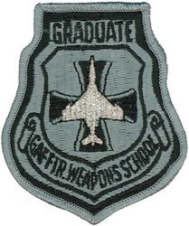 20th Tactical Fighter Training Squadron F-4F Fighter Weapons School Graduate
