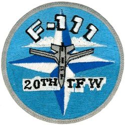 20th Tactical Fighter Wing F-111
Japan made.
