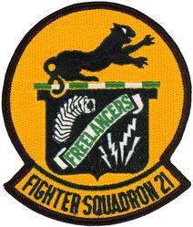 Fighter Squadron 21 (VF-21) (3rd)
Fighter Squadron 21 (VF-21)
Established as Fighter Squadron EIGHTY ONE (VF-81) on 2 Mar 1944. Redesignated Fighter Squadron THIRTEEN A (VF-13A) on 15 Nov 1946; Fighter Squadron ONE THIRTY ONE (VF-131) on 2 Aug 1948; Fighter Squadron SIXTY FOUR (VF-64) on 15 Feb 1950; Fighter Squadron TWENTY ONE (VF-21) “Freelancers” on 1 Jul 1959. Disestablished on 1 Jan 1996.

Deployments: VF-21
15 Aug 1959-25 Mar 1960 CVA-41 USS Midway CVG-2 F3H-2
15 Feb-28 Sep 1961 CVA-41 USS Midway CVG-2 F3H-2N
6 Apr-20 Oct 1962 CVA-41 USS Midway CVG-2 F3H-2N
8 Nov 1963-26 May 1964 CVA-41 USS Midway CVW-2 F-4B
6 Mar-23 Nov 1965 CVA-41 USS Midway CVW-2 F-4B
29 Jul 1966-23 Feb 1967 CVA-43 USS Coral Sea CVW-2 F-4B
4 Nov 1967-25 May 1968 CVA-61 USS Ranger CVW-2 F-4B
26 Oct 1968-17 May 1969 CVA-61 USS Ranger CVW-2 F-4J
14 Oct 1969-1 Jun 1970 CVA-61 USS Ranger CVW-2 F-4J
27 Oct 1970-17 Jun 1971 CVA-61 USS Ranger CVW-2 F-4J
16 Nov 1972-23 Jun 1973 CVA-61 USS Ranger CVW-2 F-4J
7 May-18 Oct 1974 CVA-61 USS Ranger CVW-2 F-4J
30 Jan-7 Sep 1976 CV-61 USS Ranger CVW-2 F-4J
21 Feb-22 Sep 1979 CV-61 USS Ranger CVW-2 F-4J
20 Aug 1981-23 Mar 1982 CV-43 USS Coral Sea CVW-14 F-4N
21 Mar-12 Sep 1983 CV-43 USS Coral Sea CVW-14 F-4N
21 Feb-24 Aug 1985 CV-64 USS Constellation CVW-14 F-14A
4 Sep-20 Oct 1986 CV-64 USS Constellation CVW-14 F-14A
11 Apr-13 Oct 1987 CV-64 USS Constellation CVW-14 F-14A
1 Dec 1988-1 Jun 1989 CV-64 USS Constellation CVW-14 F-14A
16 Sep-19 Oct 1989 CV-64 USS Constellation CVW-14 F-14A
23 Jun-20 Dec 1990 CV-62 USS Independence CVW-14 F-14A
6 Aug-22 Aug 1991 CV-62 USS Independence CVW-14 F-14A
22 Aug-11 Sep 1991 CV-62 USS Independence CVW-5 F-14A
15 Oct-24 Nov 1991 CV-62 USS Independence CVW-5 F-14A
15 Apr-13 Oct 1992 CV-62 USS Independence CVW-5 F-14A
15 Feb-25 Mar 1993 CV-62 USS Independence CVW-5 F-14A
11 May-1 July 1993 CV-62 USS Independence CVW-5 F-14A
17 Nov 1993-17 Mar 1994 CV-62 USS Independence CVW-5 F-14A
19 Jul-29 Aug 1994 CV-62 USS Independence CVW-5 F-14A
19 Aug-18 Nov 1995 CV-62 USS Independence CVW-5 F-14A
