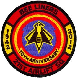 21st Airlift Squadron 70th Anniversary

