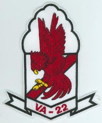 Attack Squadron 22 (VA-22)
VA-22 "Fighting Redcocks"
1980's
LTV A-7E Corsair II
