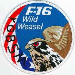 23d Fighter Squadron F-16 Swirl
