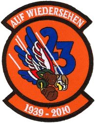 23d Fighter Squadron Inactivation
