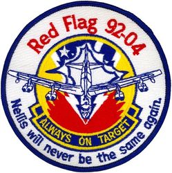 62d Bomb Squadron Exercise RED FLAG 1992-04
